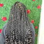 Kinky Twist smedium mid-back