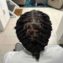 WASH + RETWIST + ANY STYLE (Short Locs)