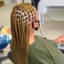 Cornrows ponytail