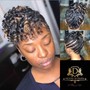 Natural Style Treatment Sew-in or Braids (Blowout)