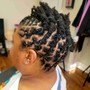 Dreadlock Retwist with Style