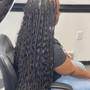 BOX BRAIDS TOUCH-UP!