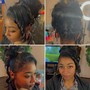 Natural hair figure Twists curl