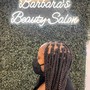 Large Box braids Mid- back