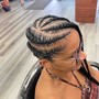 Large feed ins Braids