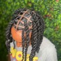 Medium Back length Goddess Knotless box braids