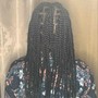 Medium Knotless Box Braids