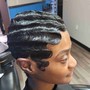 Flat Twists to the scalp