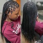 Small Knotless/Box Braids