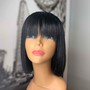 Lace closure custom wig making