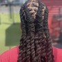 Retwist with 2Strand or Braided Plaits