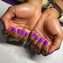 Press-on nail application