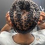 Two strand on natural hair