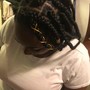 Feedin ponytail Braids