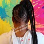 Knotless Individual Braids