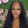 Human hair Medium Goddess Braids (hair included