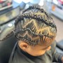 Braids ( no hair added) up to 5 braids