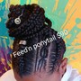 Knotless Individual Braids