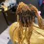 Crochet maintenance for Traditional Locs, Wicks, Locs, Free-form locs, and dreadlocks