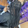 Large Knotless Braids