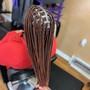 Medium Knotless Braids