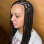 Triangle box braid medium