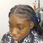 Box Braids and individual twist