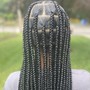 Small Goddess Knotless Box Braids