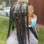 Small Goddess Knotless Box Braids