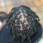 Short Knotless Braids + beads or curls