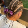 Kid's Two feed in Braids