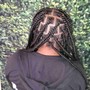 Knotless/ Traditional box Braids/ Senegalese twist(MEDIUM)