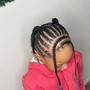 Mini Kids Natural Braided Style