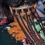 Medium Knotless Braids