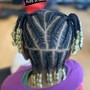 Kids Starter locs Medium Sized