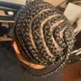 Beehive/Base braids For Wigs