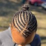 Cornrows (8-10 Braids)