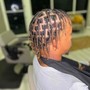 Straight back Cornrows 6-10