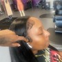 Tape ins w/ straight natural black hair included 16” or 18”