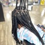 Boho Invisible Locs + Human Hair Included