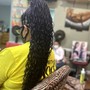 Double Part Sew In : Side Part + Middle