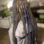 Boho Invisible Locs + Human Hair Included