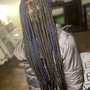 Tribal Flip Over Knotless Braids + Hair Included