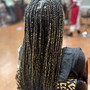 Tribal Flip Over Knotless Braids + Hair Included