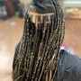 Tribal Flip Over Knotless Braids + Hair Included