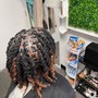 2 strand Twist and Re-Twist Locs