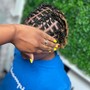 2 strand Twist and Re-Twist Locs