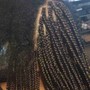 Half up half down  Braids