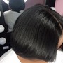 Keratin Tape In Extension Removal & Silk Press