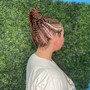 Small knotless braids